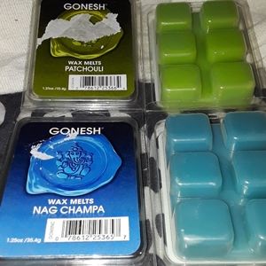 Patchouli & Nag Champa wax melts by Gonesh